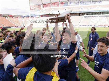 Thumbnail 2 in Morgan vs. Juan Diego Catholic (UHSAA 3A Final) photogallery.