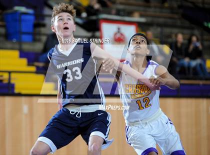 Thumbnail 1 in Valley Christian @ Archbishop Riordan (Freshman B Game) photogallery.