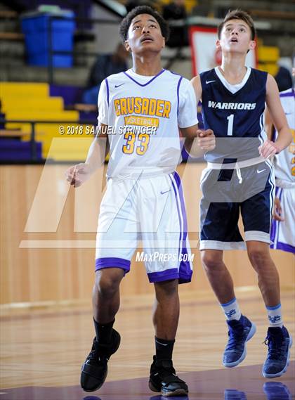 Thumbnail 1 in Valley Christian @ Archbishop Riordan (Freshman B Game) photogallery.