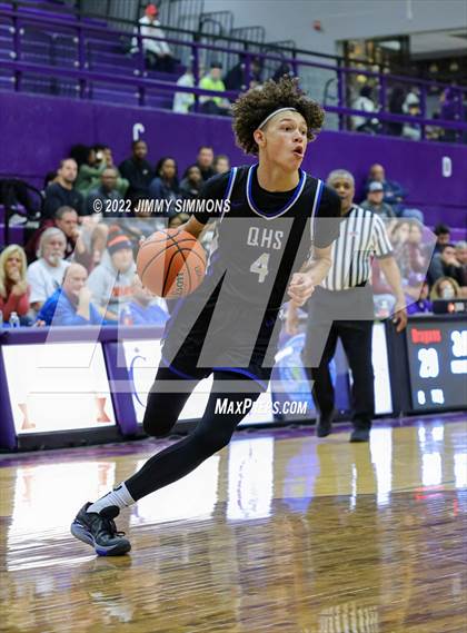 Thumbnail 3 in Quincy vs. Rockford East (Prairie Farms Holiday Classic) photogallery.