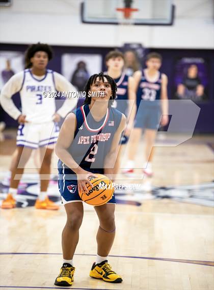 Thumbnail 3 in Apex Friendship @ Riverside-Durham (NCHSAA 4A Round 1) photogallery.