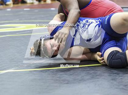 Thumbnail 3 in Eastern Guilford vs Swansboro (Blood Pernu Duals) photogallery.
