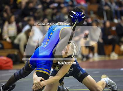Thumbnail 3 in Eastern Guilford vs Swansboro (Blood Pernu Duals) photogallery.