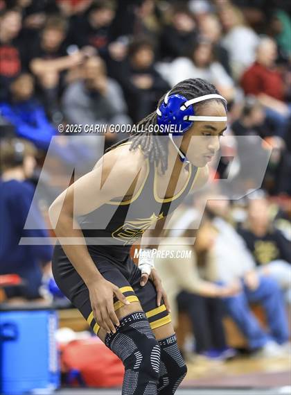 Thumbnail 3 in Eastern Guilford vs Swansboro (Blood Pernu Duals) photogallery.