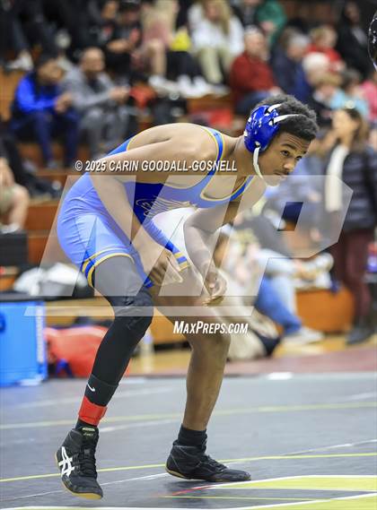 Thumbnail 2 in Eastern Guilford vs Swansboro (Blood Pernu Duals) photogallery.