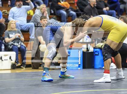 Thumbnail 3 in Eastern Guilford vs Swansboro (Blood Pernu Duals) photogallery.