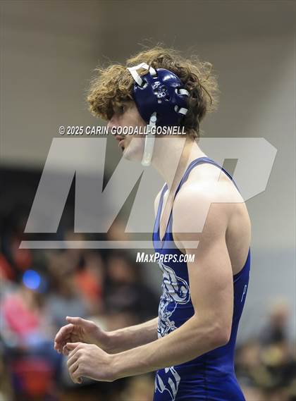 Thumbnail 1 in Eastern Guilford vs Swansboro (Blood Pernu Duals) photogallery.