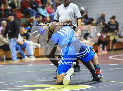 Thumbnail 1 in Eastern Guilford vs Swansboro (Blood Pernu Duals) photogallery.