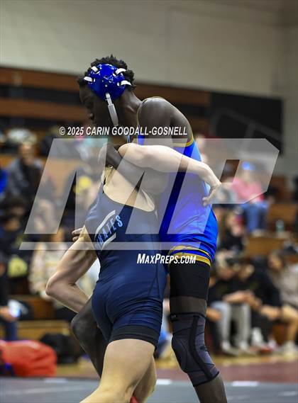 Thumbnail 3 in Eastern Guilford vs Swansboro (Blood Pernu Duals) photogallery.