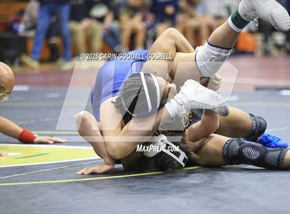 Thumbnail 1 in Eastern Guilford vs Swansboro (Blood Pernu Duals) photogallery.