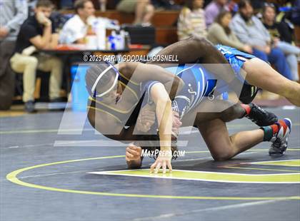 Thumbnail 3 in Eastern Guilford vs Swansboro (Blood Pernu Duals) photogallery.