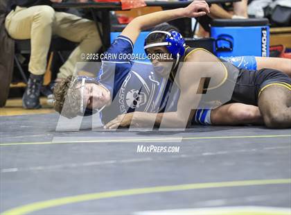 Thumbnail 3 in Eastern Guilford vs Swansboro (Blood Pernu Duals) photogallery.