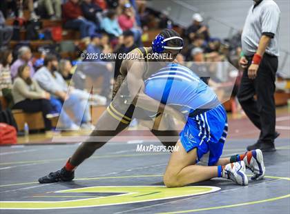 Thumbnail 3 in Eastern Guilford vs Swansboro (Blood Pernu Duals) photogallery.