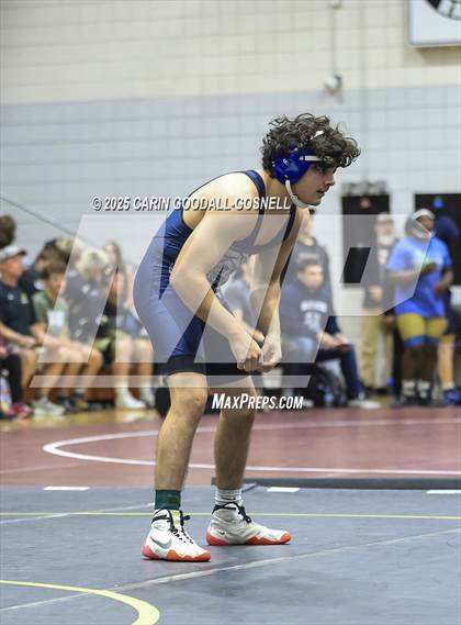Thumbnail 3 in Eastern Guilford vs Swansboro (Blood Pernu Duals) photogallery.