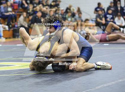 Thumbnail 3 in Eastern Guilford vs Swansboro (Blood Pernu Duals) photogallery.