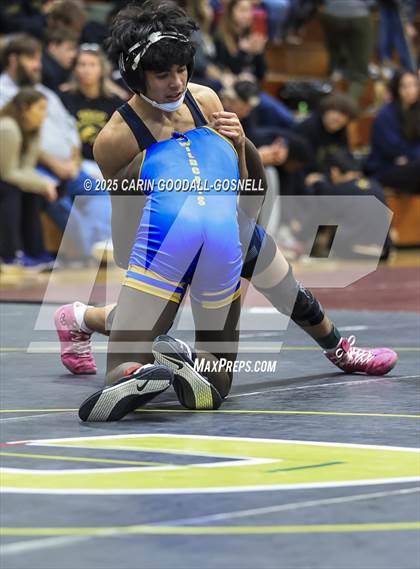 Thumbnail 3 in Eastern Guilford vs Swansboro (Blood Pernu Duals) photogallery.