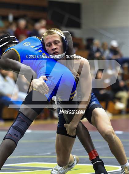 Thumbnail 3 in Eastern Guilford vs Swansboro (Blood Pernu Duals) photogallery.