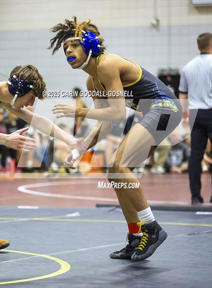 Thumbnail 1 in Eastern Guilford vs Swansboro (Blood Pernu Duals) photogallery.