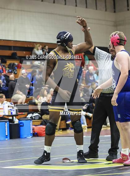 Thumbnail 2 in Eastern Guilford vs Swansboro (Blood Pernu Duals) photogallery.