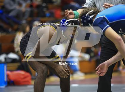 Thumbnail 3 in Eastern Guilford vs Swansboro (Blood Pernu Duals) photogallery.