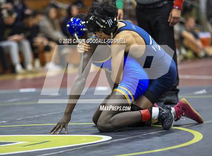 Thumbnail 3 in Eastern Guilford vs Swansboro (Blood Pernu Duals) photogallery.