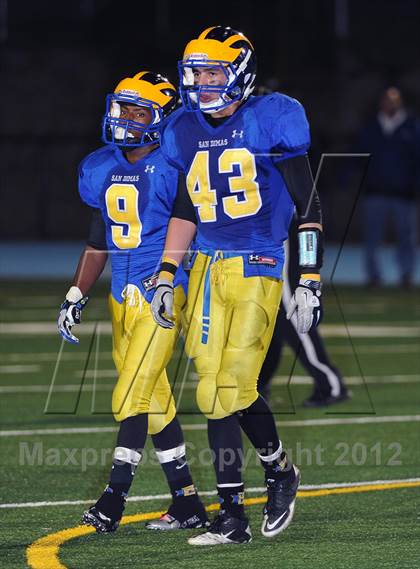 Thumbnail 3 in San Dimas vs. San Marino (CIF SS Playoffs) photogallery.