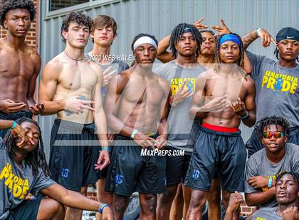 Thumbnail 2 in Senatobia vs Lafayette (U of Memphis 7v7) photogallery.