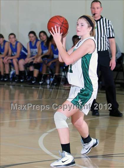 Thumbnail 2 in Cathedral City vs. Brethren Christian (MaxPreps Holiday Classic) photogallery.