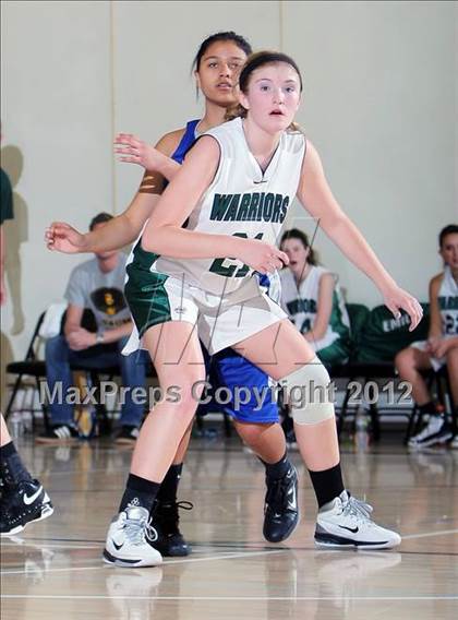 Thumbnail 1 in Cathedral City vs. Brethren Christian (MaxPreps Holiday Classic) photogallery.
