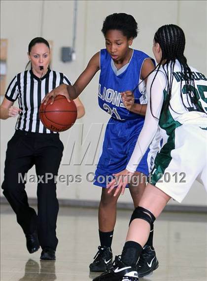 Thumbnail 2 in Cathedral City vs. Brethren Christian (MaxPreps Holiday Classic) photogallery.