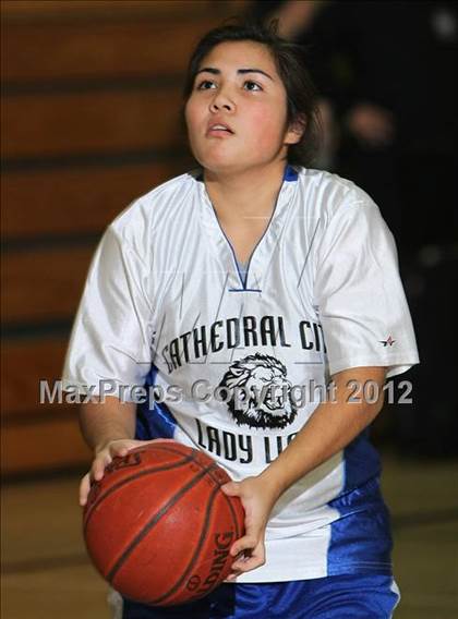Thumbnail 1 in Cathedral City vs. Brethren Christian (MaxPreps Holiday Classic) photogallery.
