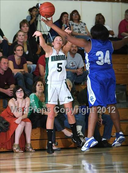 Thumbnail 3 in Cathedral City vs. Brethren Christian (MaxPreps Holiday Classic) photogallery.