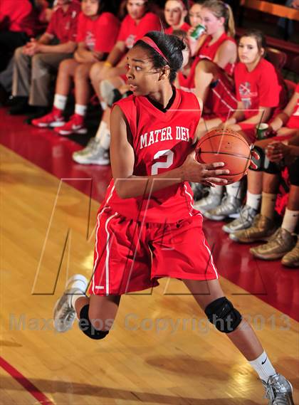 Thumbnail 2 in Oaks Christian @ Mater Dei (Nike Extravaganza) photogallery.