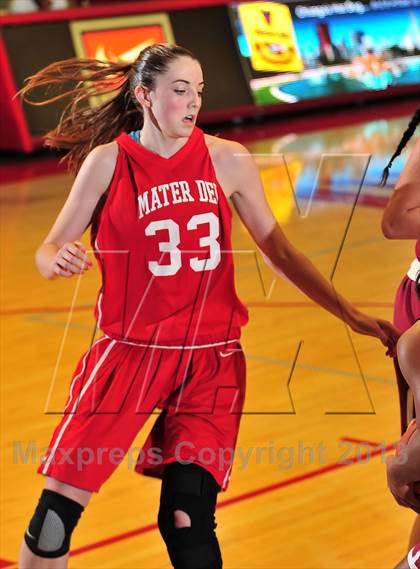 Thumbnail 2 in Oaks Christian @ Mater Dei (Nike Extravaganza) photogallery.