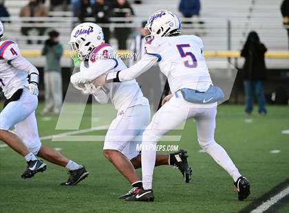 Thumbnail 2 in Nonnewaug CoOp @ Daniel Hand (CIAC Class SS Semifinal) photogallery.