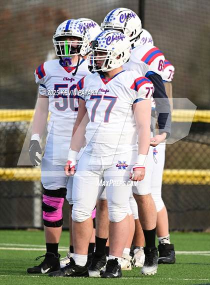 Thumbnail 2 in Nonnewaug CoOp @ Daniel Hand (CIAC Class SS Semifinal) photogallery.