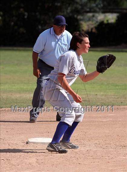 Thumbnail 3 in Bellarmine-Jefferson vs. Crossroads (CIF SS Playoffs) photogallery.