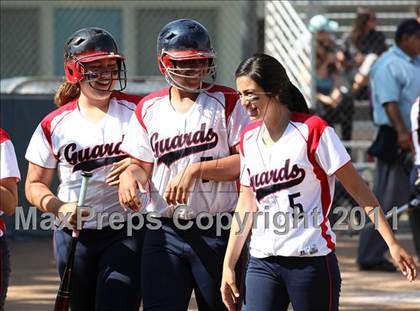 Thumbnail 1 in Bellarmine-Jefferson vs. Crossroads (CIF SS Playoffs) photogallery.