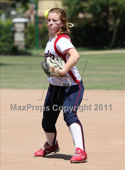 Thumbnail 3 in Bellarmine-Jefferson vs. Crossroads (CIF SS Playoffs) photogallery.