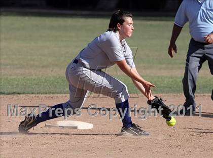 Thumbnail 2 in Bellarmine-Jefferson vs. Crossroads (CIF SS Playoffs) photogallery.