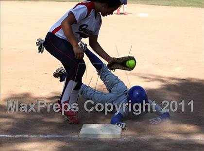 Thumbnail 1 in Bellarmine-Jefferson vs. Crossroads (CIF SS Playoffs) photogallery.