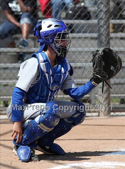 Thumbnail 3 in Bellarmine-Jefferson vs. Crossroads (CIF SS Playoffs) photogallery.
