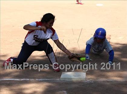 Thumbnail 2 in Bellarmine-Jefferson vs. Crossroads (CIF SS Playoffs) photogallery.
