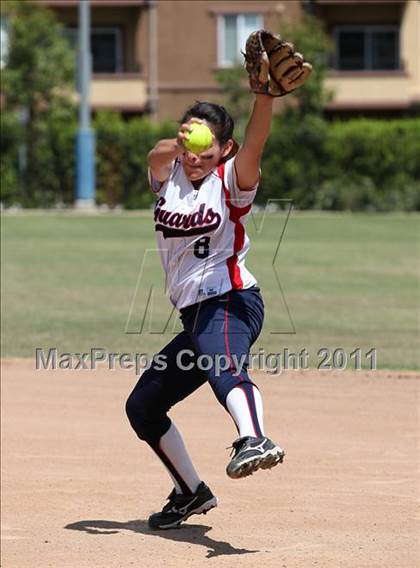 Thumbnail 2 in Bellarmine-Jefferson vs. Crossroads (CIF SS Playoffs) photogallery.