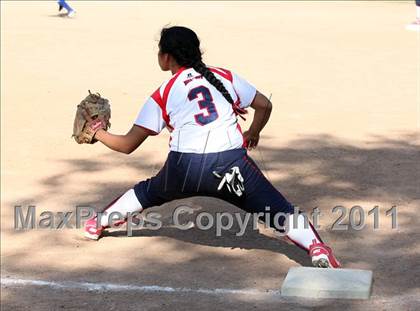 Thumbnail 1 in Bellarmine-Jefferson vs. Crossroads (CIF SS Playoffs) photogallery.