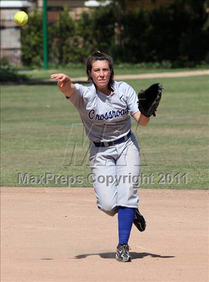 Thumbnail 3 in Bellarmine-Jefferson vs. Crossroads (CIF SS Playoffs) photogallery.