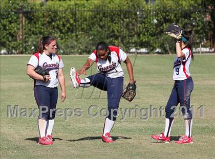 Thumbnail 2 in Bellarmine-Jefferson vs. Crossroads (CIF SS Playoffs) photogallery.