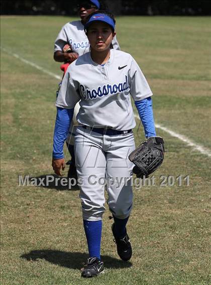 Thumbnail 2 in Bellarmine-Jefferson vs. Crossroads (CIF SS Playoffs) photogallery.