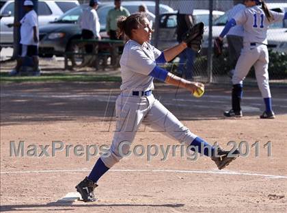 Thumbnail 3 in Bellarmine-Jefferson vs. Crossroads (CIF SS Playoffs) photogallery.