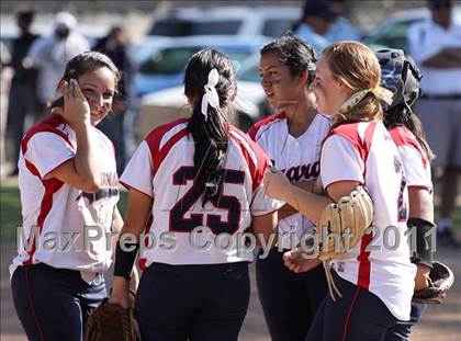 Thumbnail 2 in Bellarmine-Jefferson vs. Crossroads (CIF SS Playoffs) photogallery.